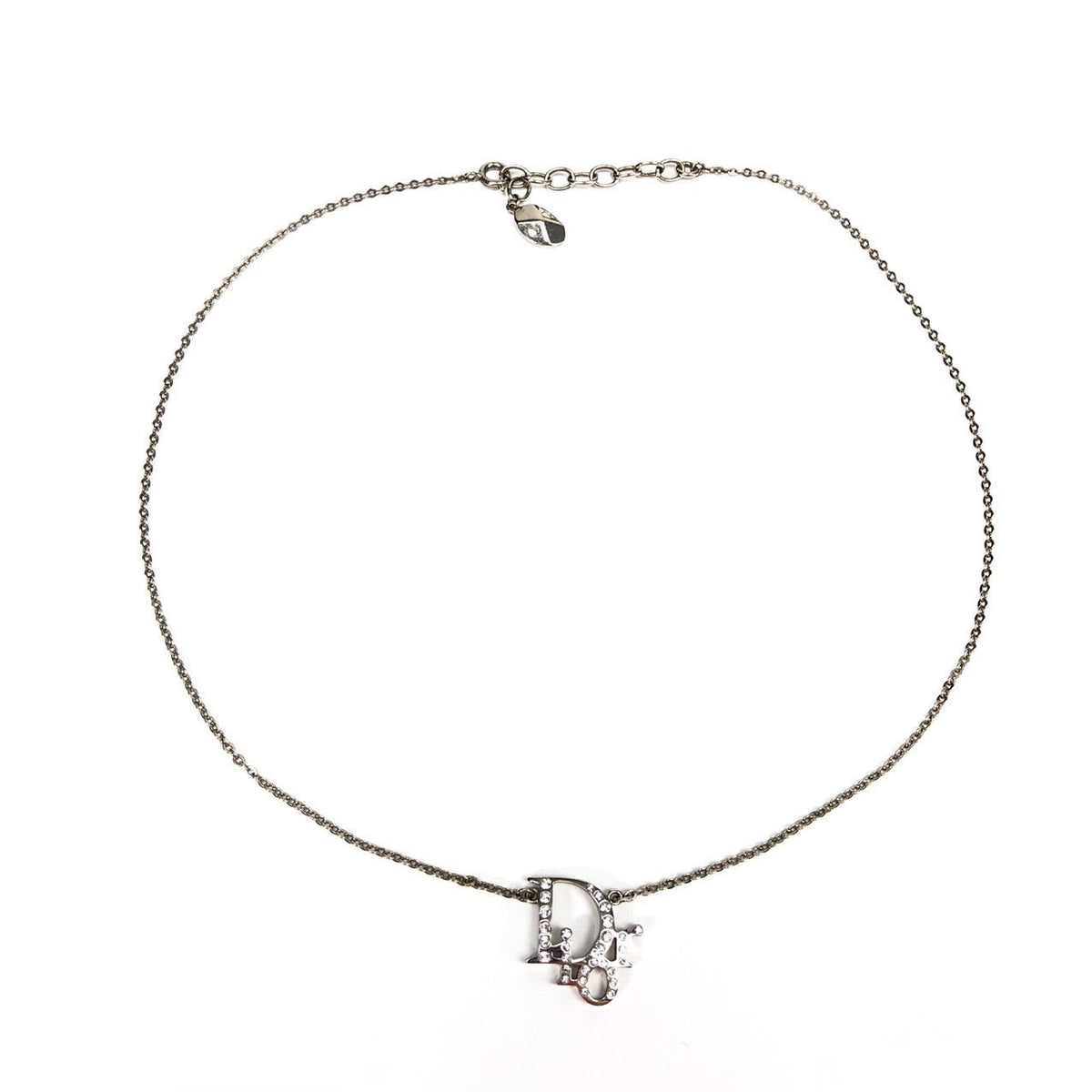 CHRISTIAN DIOR MONOGRAM NECKLACE