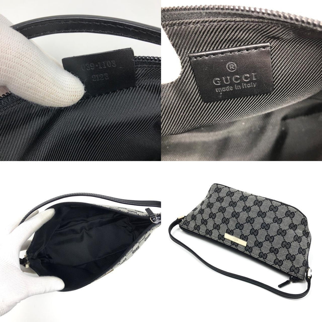 GUCCI MONOGRAM SHOULDER BAG