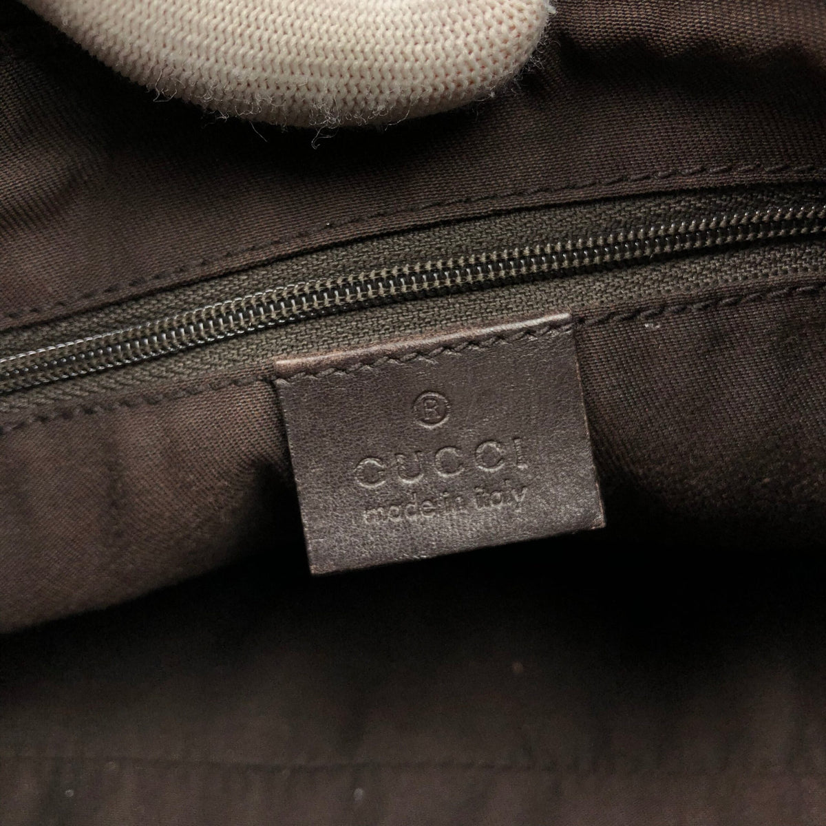 GUCCI MONOGRAM SHOULDER BAG