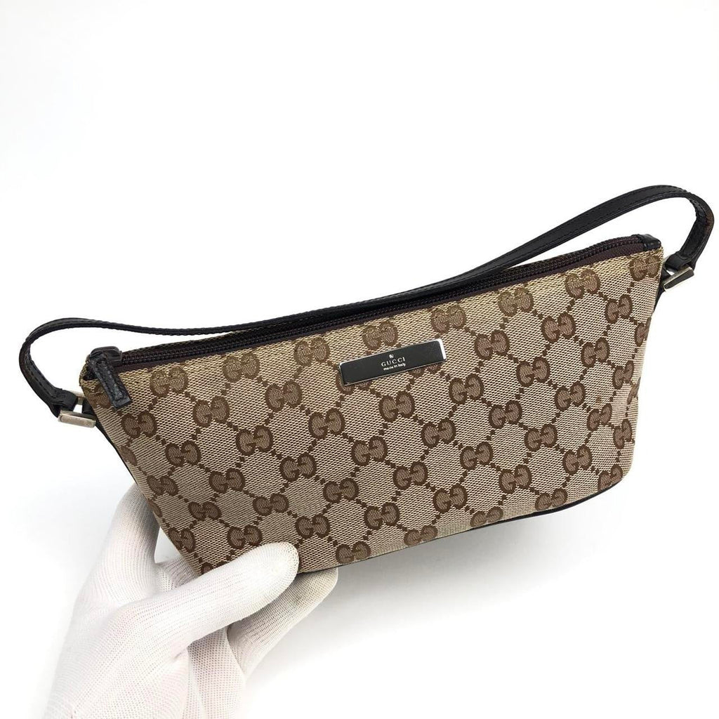 GUCCI MONOGRAM SHOULDER BAG