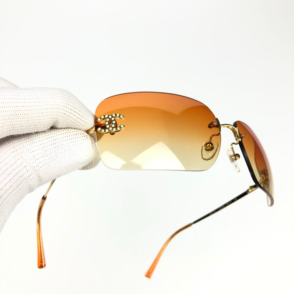 CHANEL RIMLESS SUNGLASSES