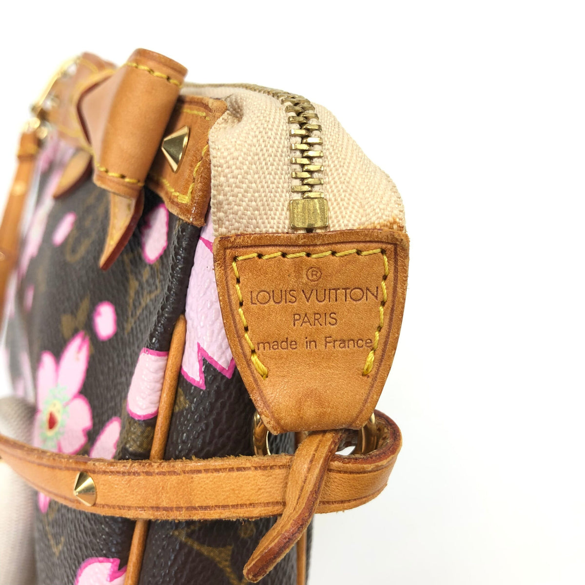 LOUIS VUITTON TAKASHI MURAKAMI FLOWER POCHETTE BAG
