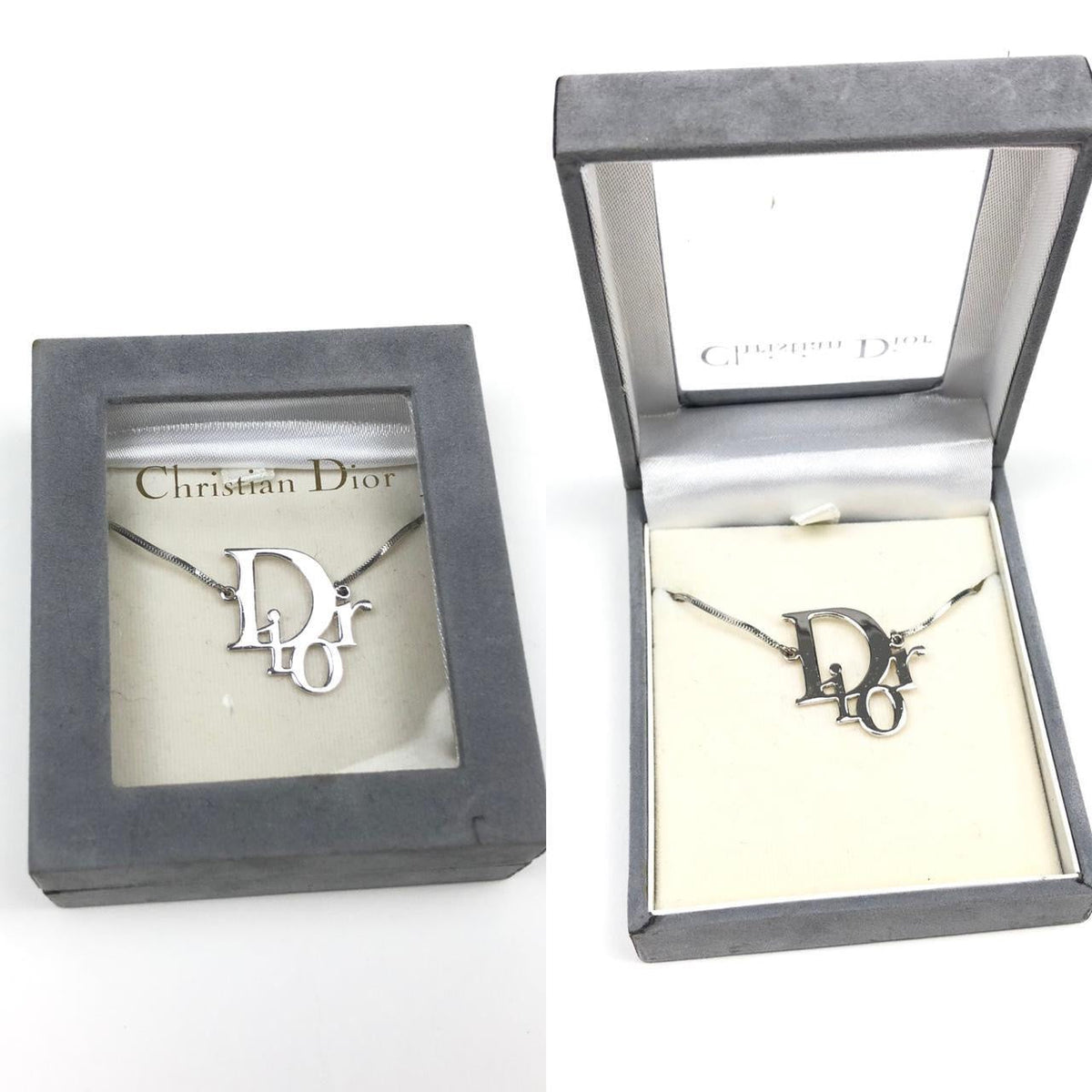 CHRISTIAN DIOR MONOGRAM NECKLACE