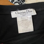 CHRISTIAN DIOR DIAMANTÉ SPELL-OUT LONG SLEEVE