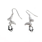 CHRISTIAN DIOR JEWELLED EARRINGS