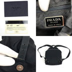 PRADA NYLON DOUBLE BUCKLE BACKPACK
