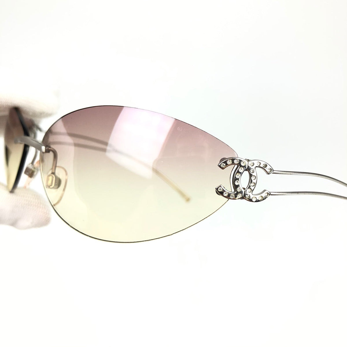 CHANEL RIMLESS SUNGLASSES
