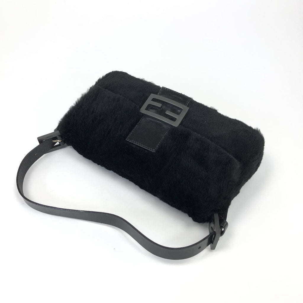 FENDI MINK FUR BAGUETTE BAG