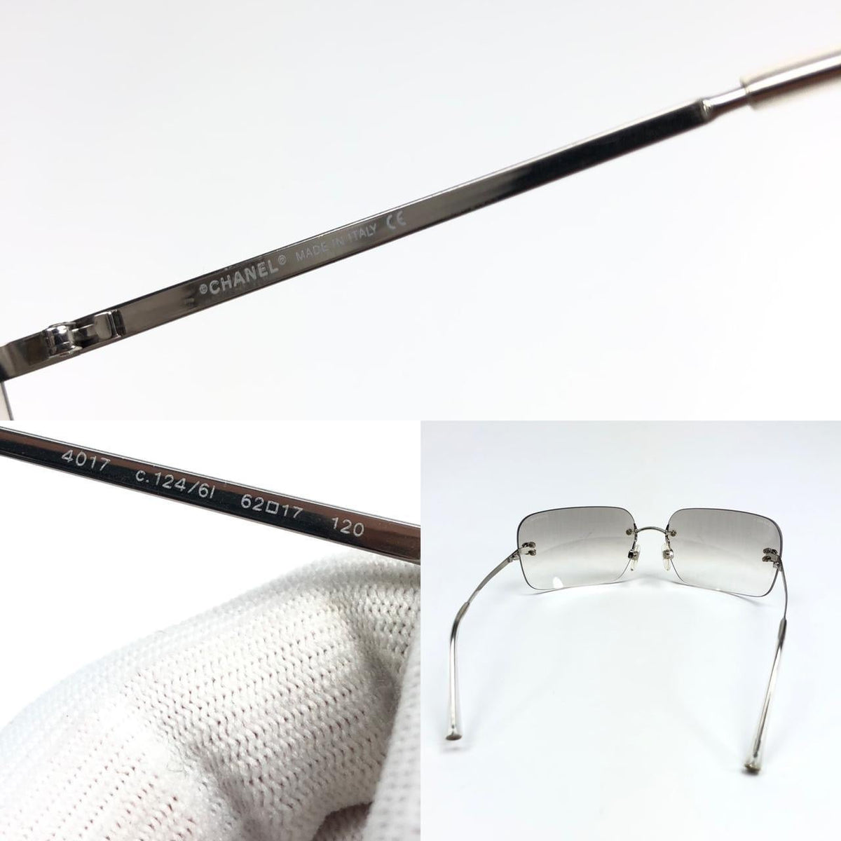 CHANEL RIMLESS SUNGLASSES