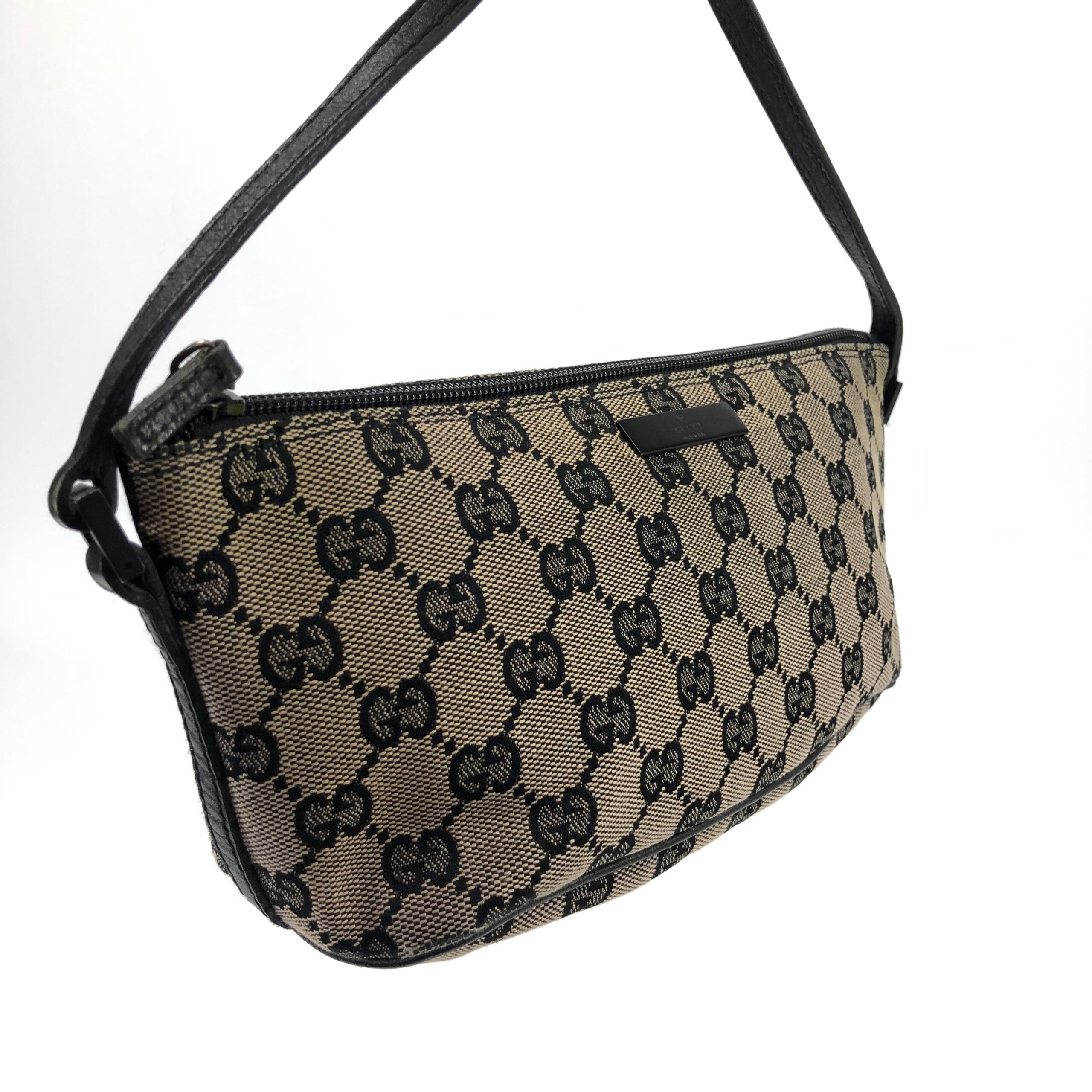GUCCI MONOGRAM SHOULDER BAG
