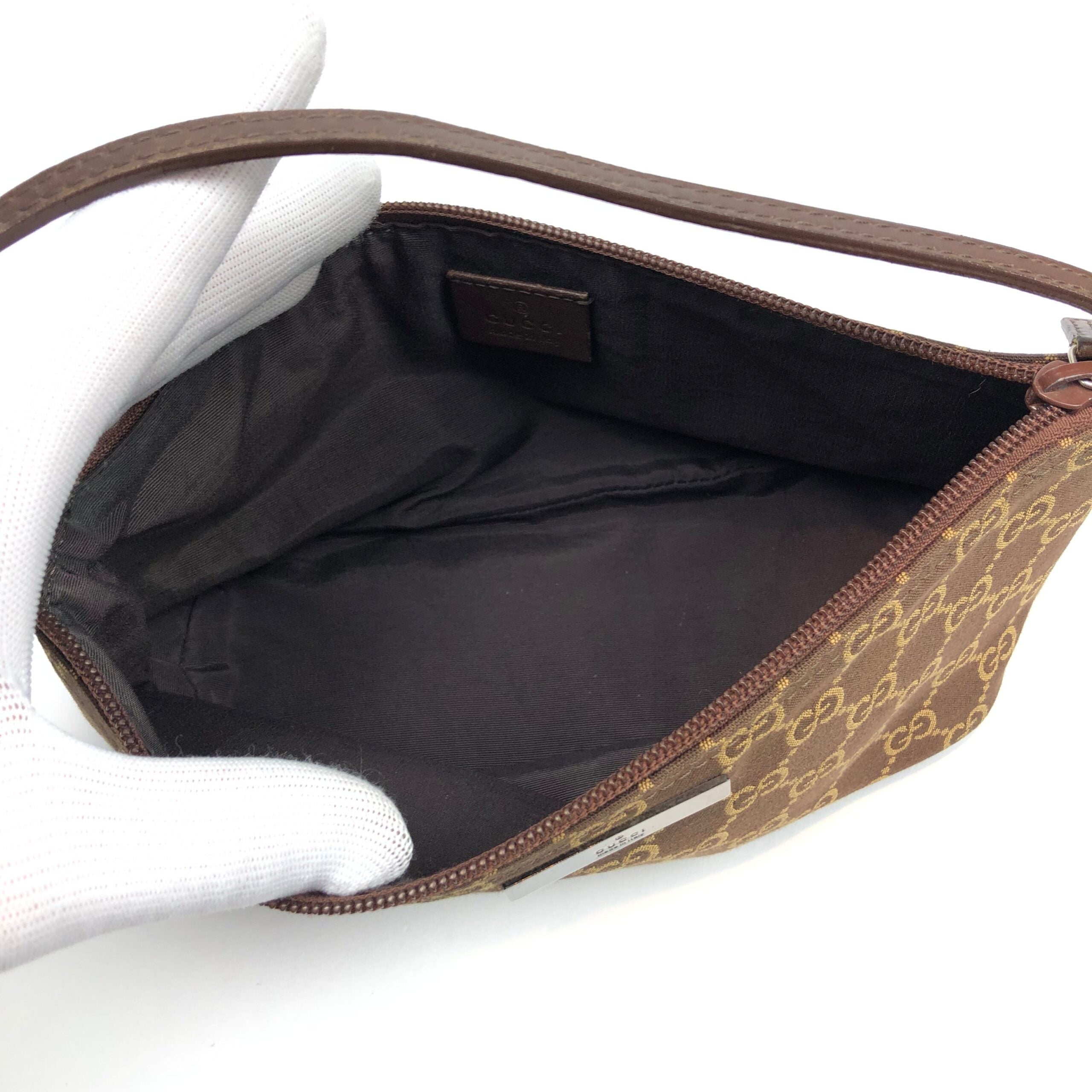 GUCCI MONOGRAM SHOULDER BAG