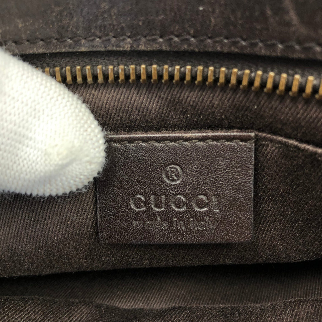 GUCCI MONOGRAM SHOULDER BAG
