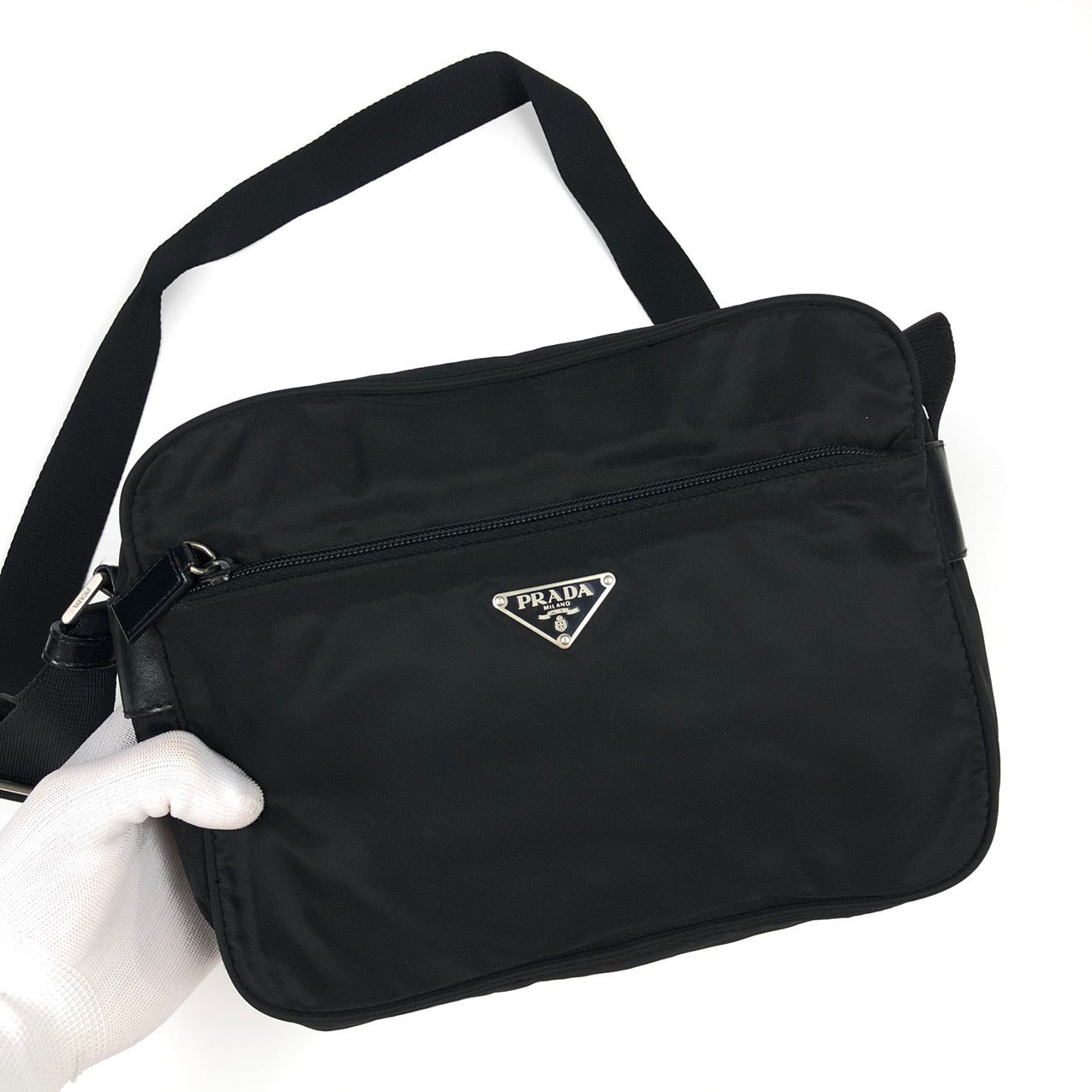 PRADA NYLON CROSSBODY BAG