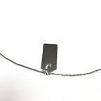 DIOR TAG NECKLACE