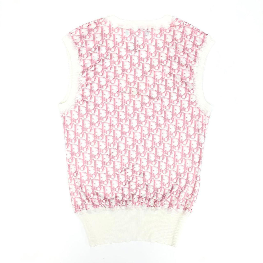 CHRISTIAN DIOR MONOGRAM SLEEVELESS JUMPER