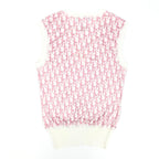 CHRISTIAN DIOR MONOGRAM SLEEVELESS JUMPER