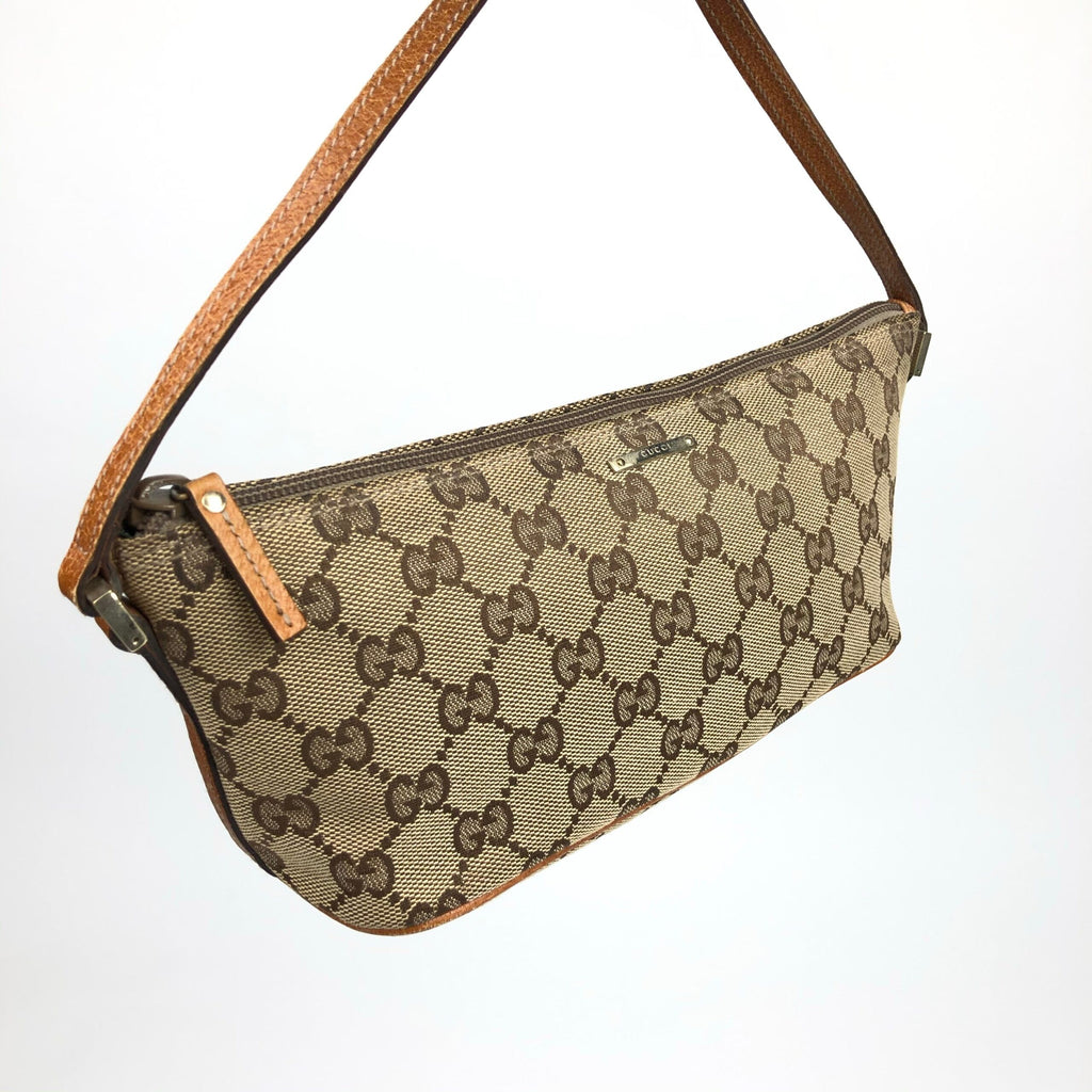 GUCCI MONOGRAM SHOULDER BAG