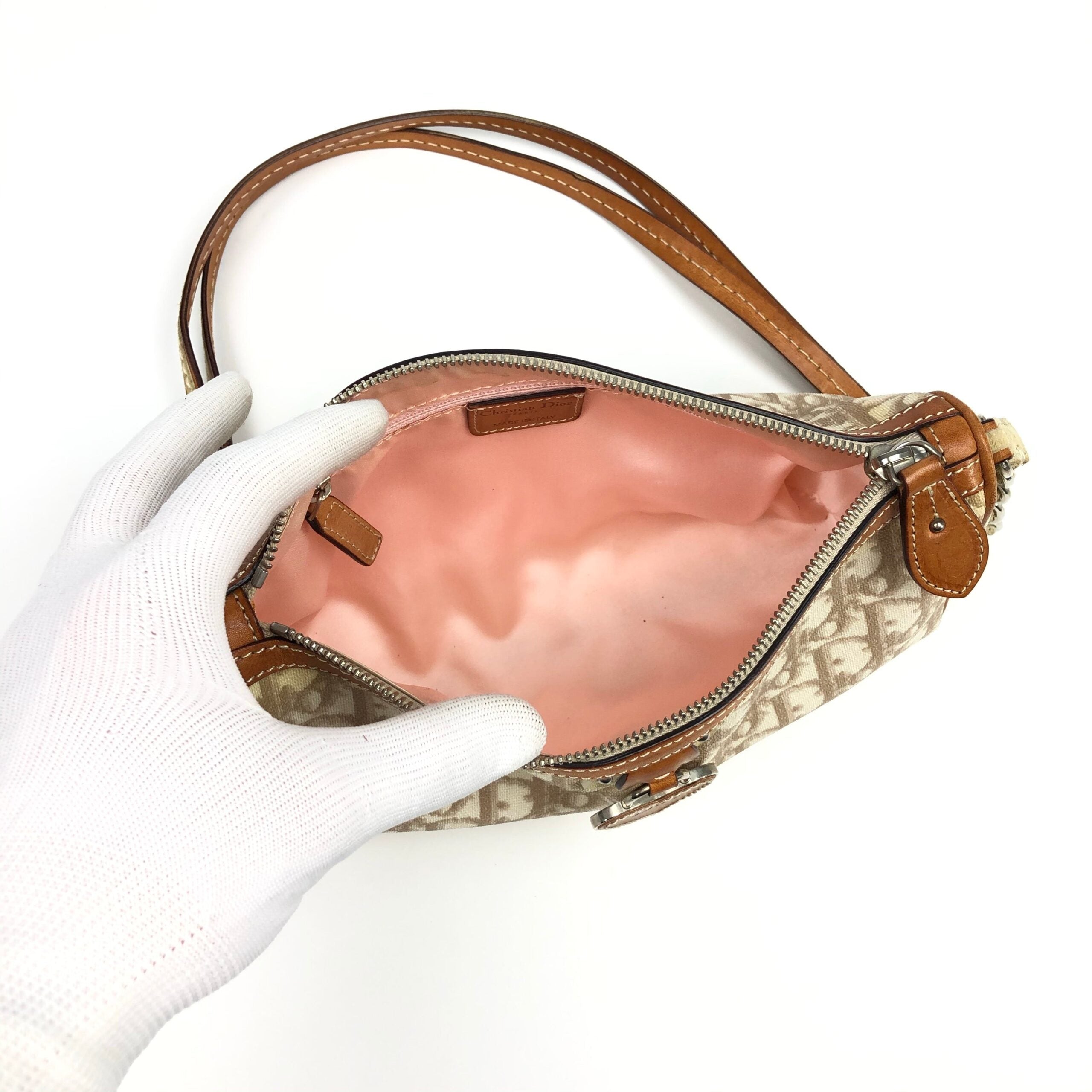 CHRISTIAN DIOR MONOGRAM SHOULDER BAG