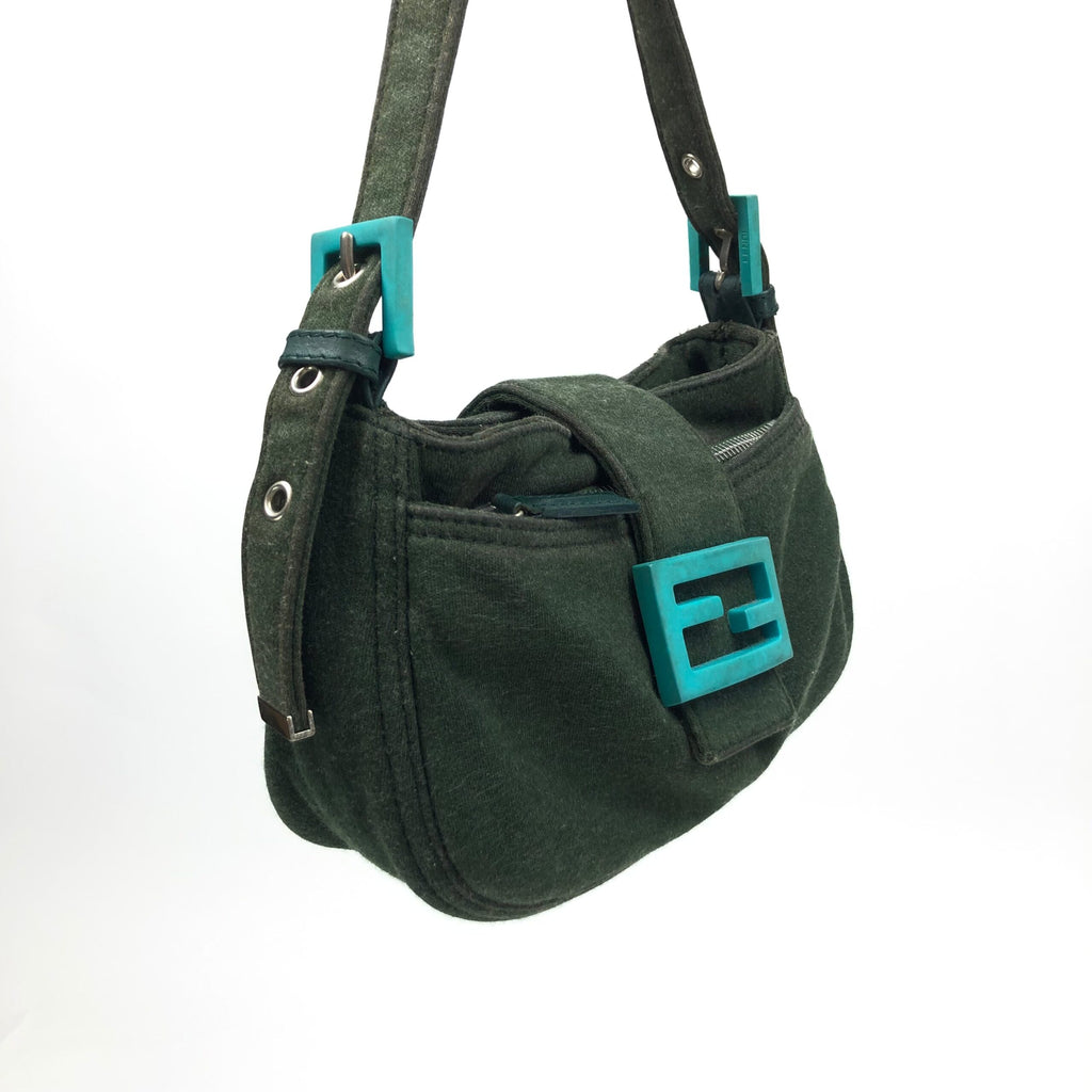 FENDI ZUCCA SHOULDER BAG