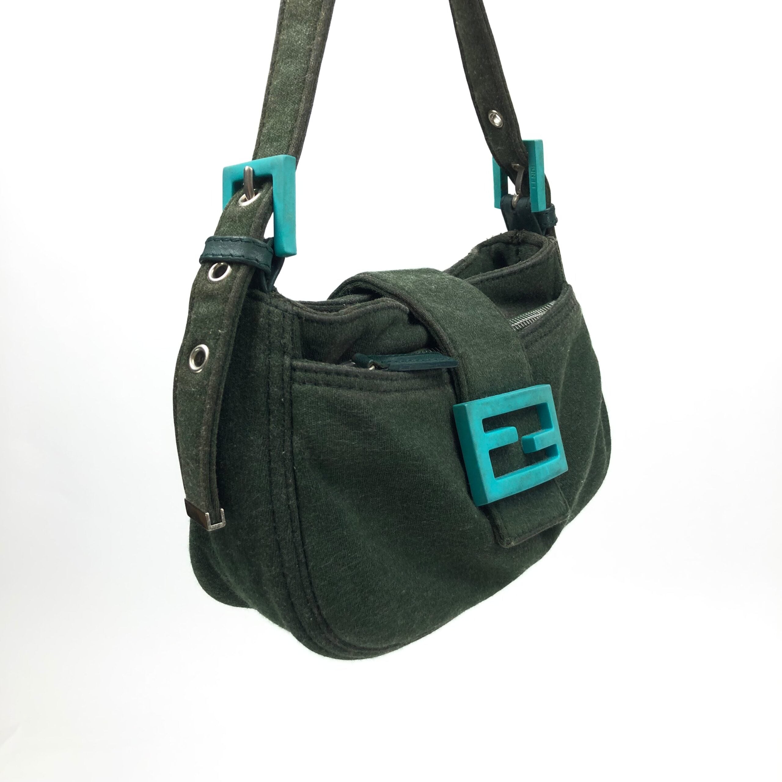 FENDI ZUCCA SHOULDER BAG