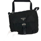 PRADA NYLON BUCKLE CROSSBODY BAG