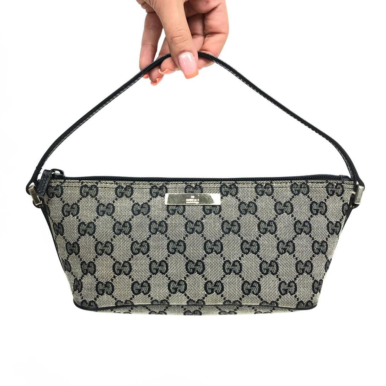 GUCCI MONOGRAM SHOULDER BAG