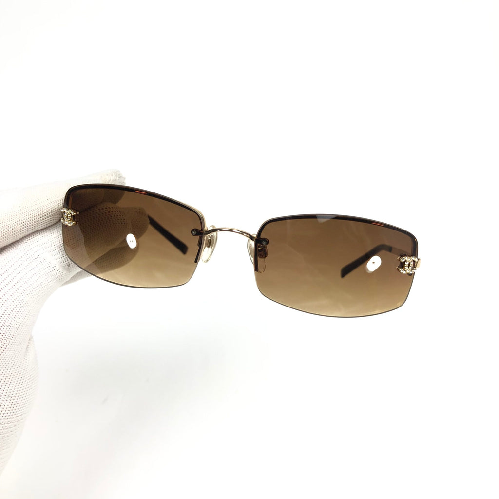 CHANEL RIMLESS SUNGLASSES