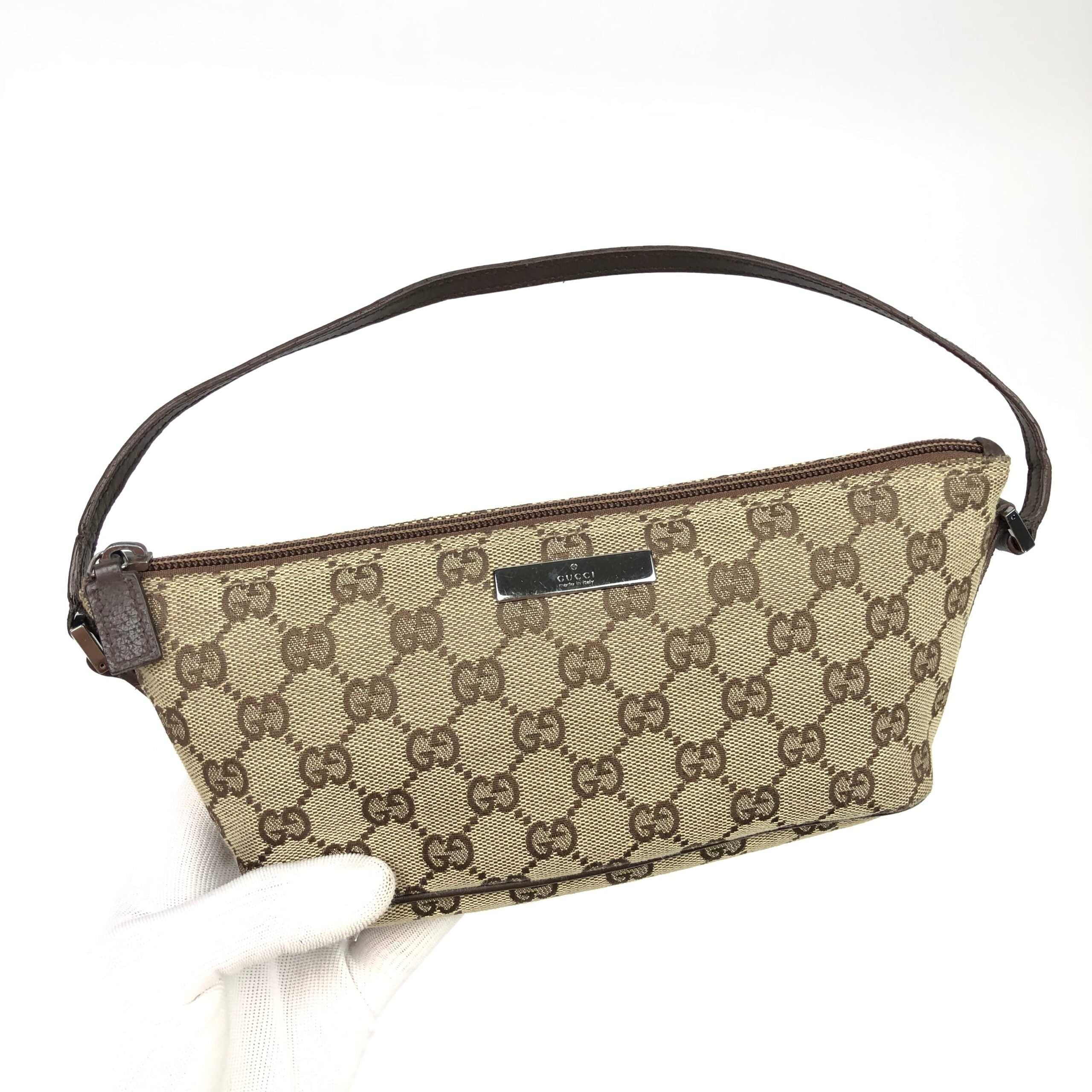 GUCCI MONOGRAM SHOULDER BAG