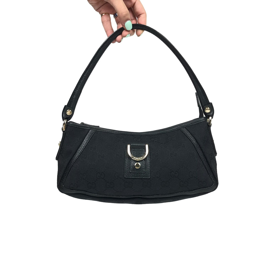 GUCCI MONOGRAM SHOULDER BAG