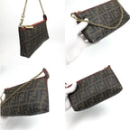 FENDI ZUCCA SHOULDER BAG
