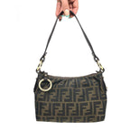 FENDI ZUCCA SHOULDER BAG