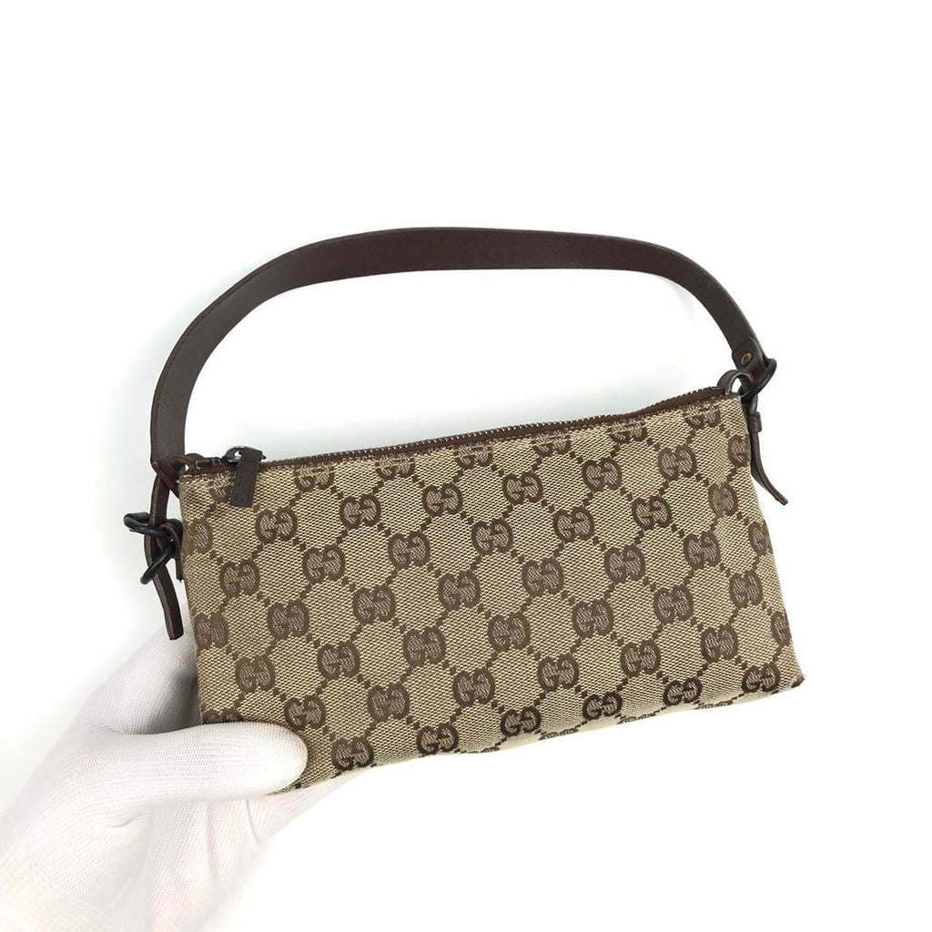 GUCCI MONOGRAM SHOULDER BAG