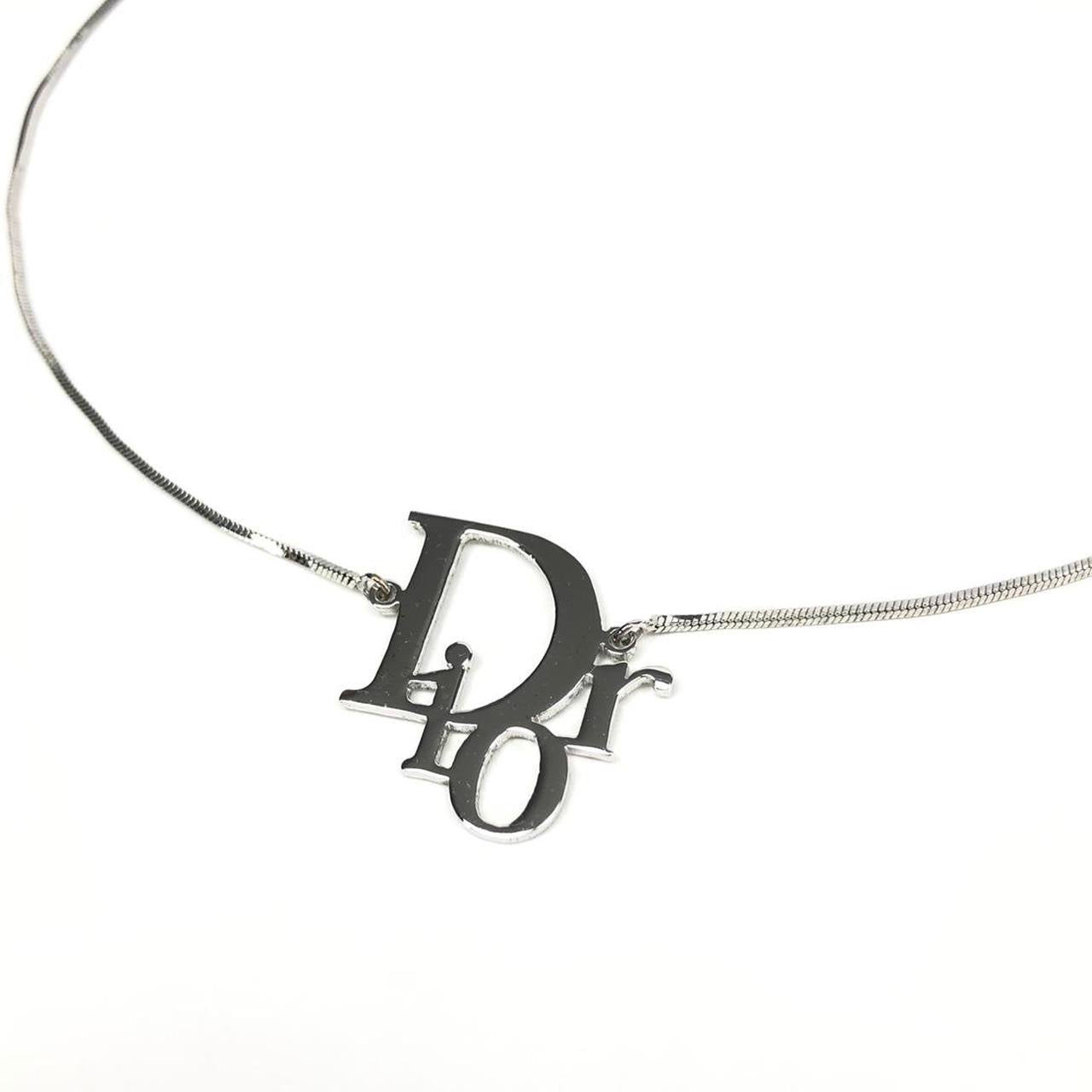 CHRISTIAN DIOR MONOGRAM NECKLACE