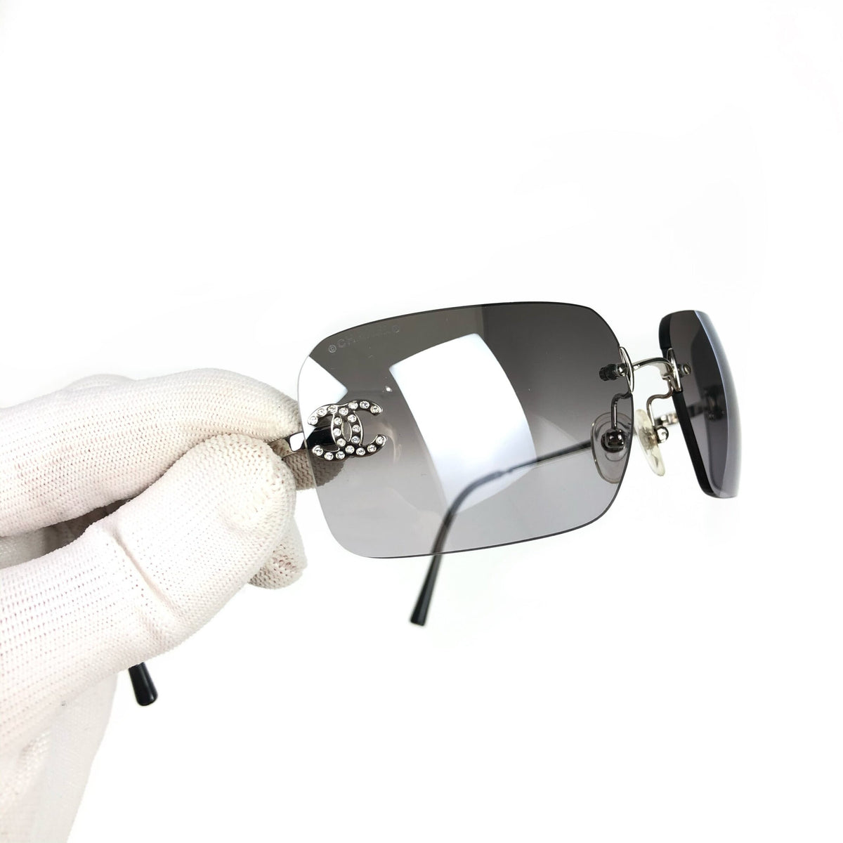CHANEL RIMLESS SUNGLASSES
