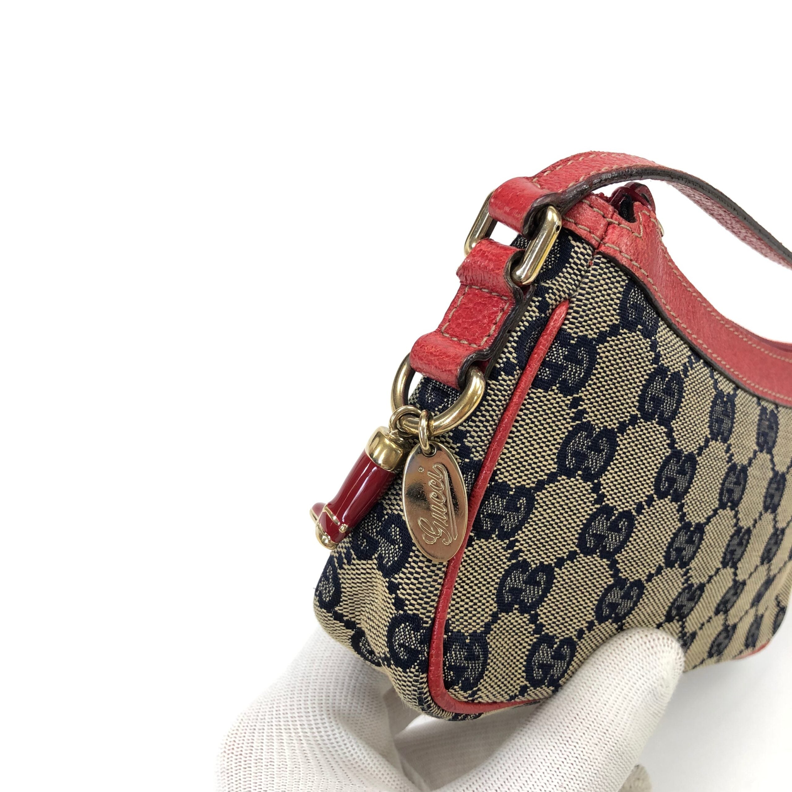 GUCCI MONOGRAM SHOULDER BAG