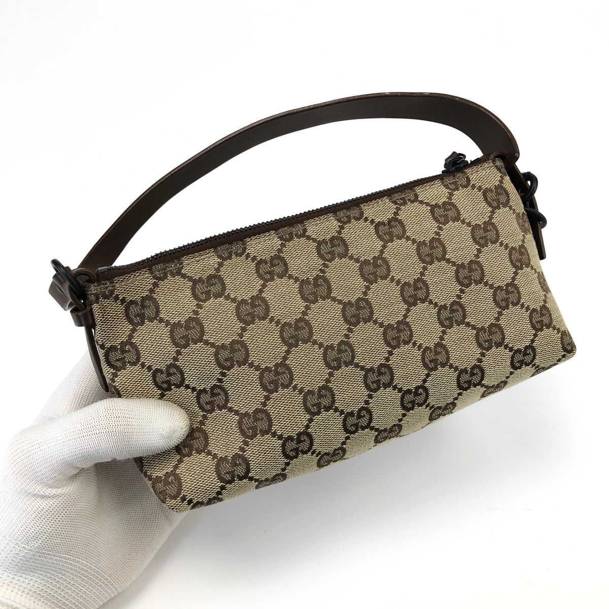 GUCCI MONOGRAM SHOULDER BAG