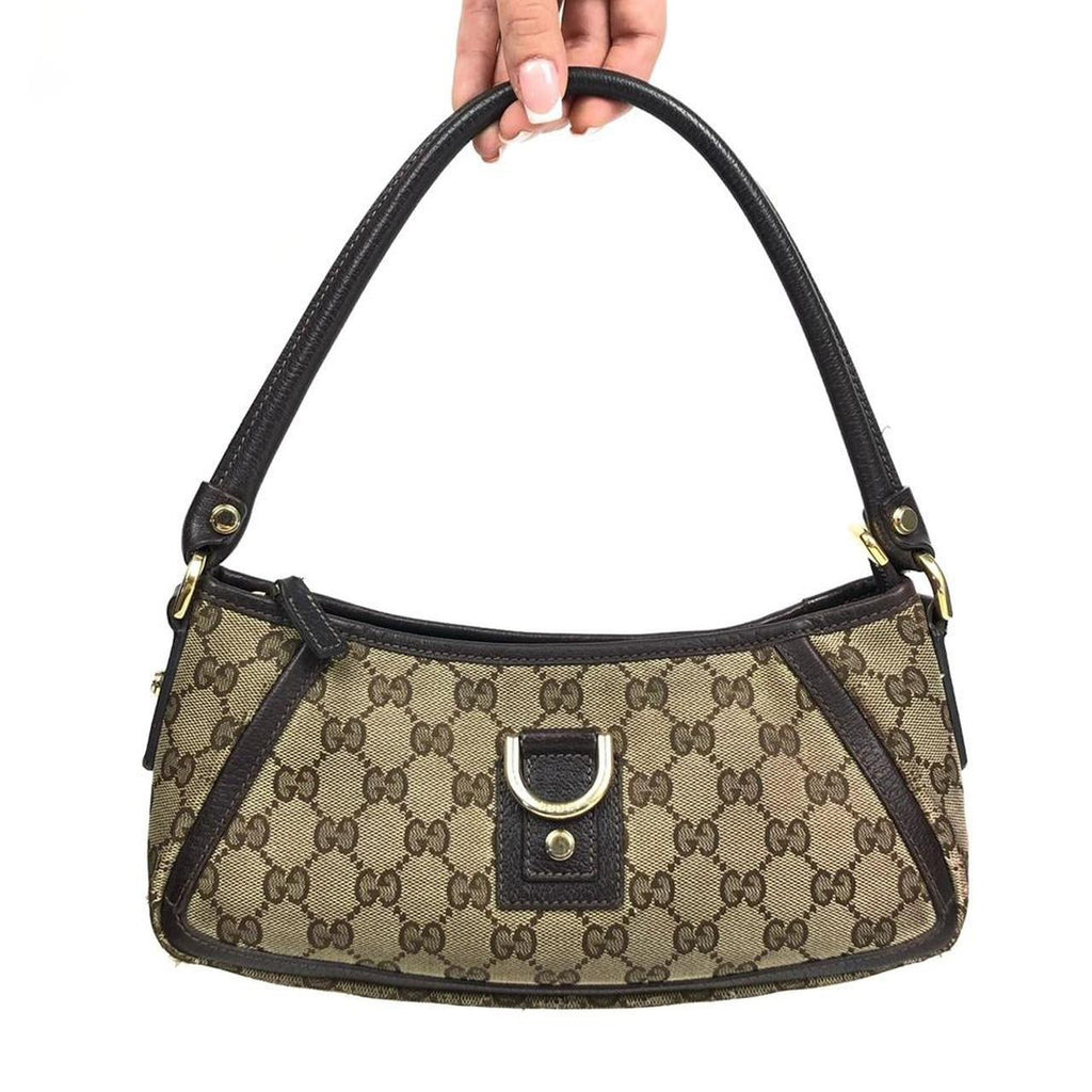 GUCCI MONOGRAM SHOULDER BAG