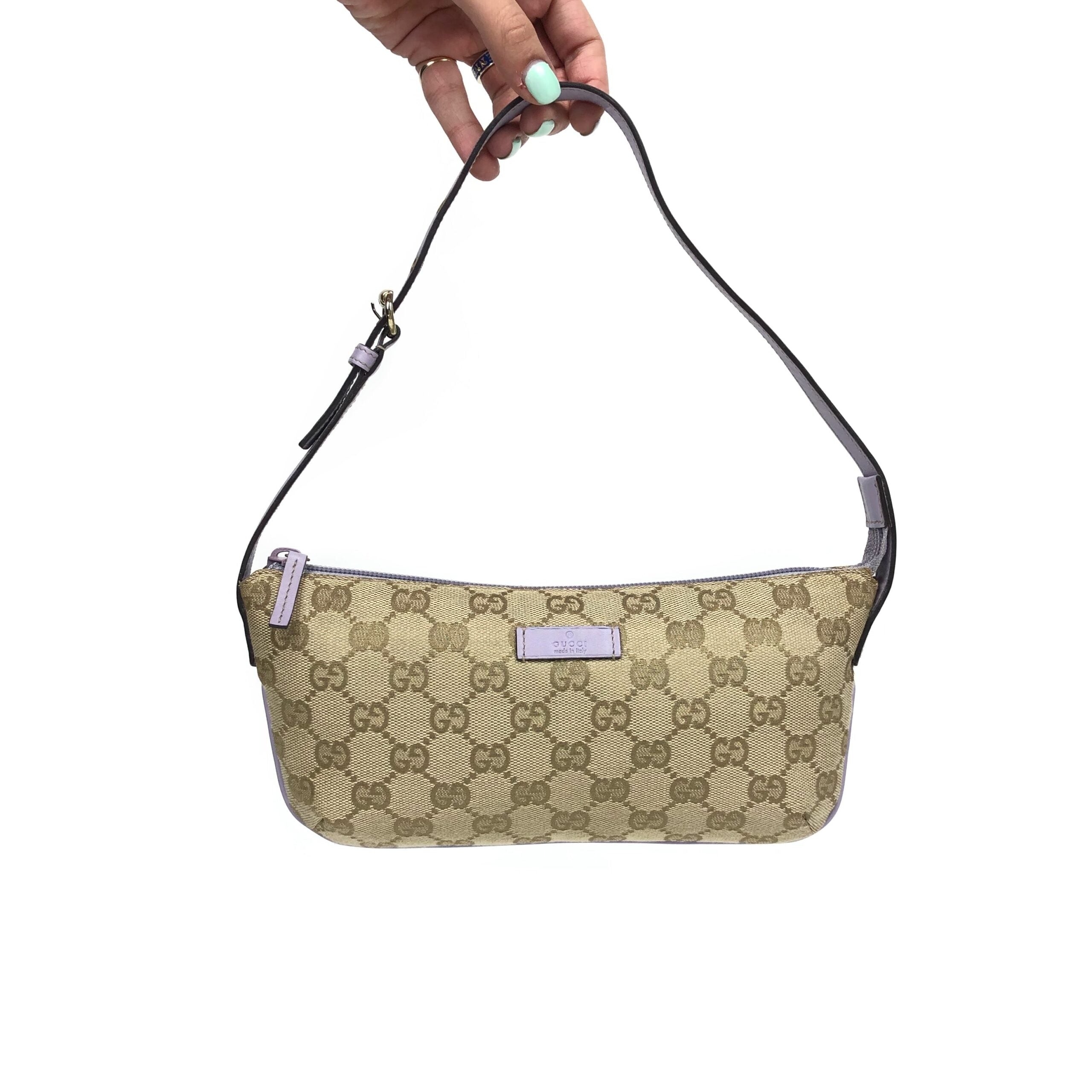 GUCCI MONOGRAM SHOULDER BAG