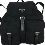 PRADA NYLON DOUBLE BUCKLE BACKPACK