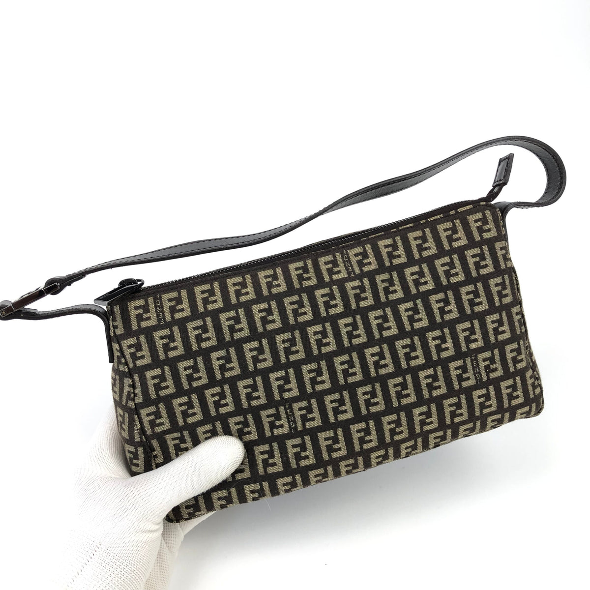 FENDI ZUCCA SHOULDER BAG