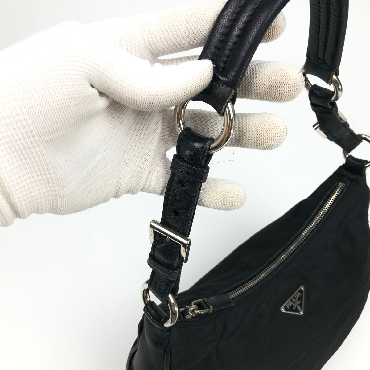 PRADA NYLON SHOULDER BAG