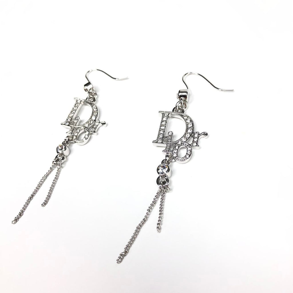 CHRISTIAN DIOR JEWELLED EARRINGS