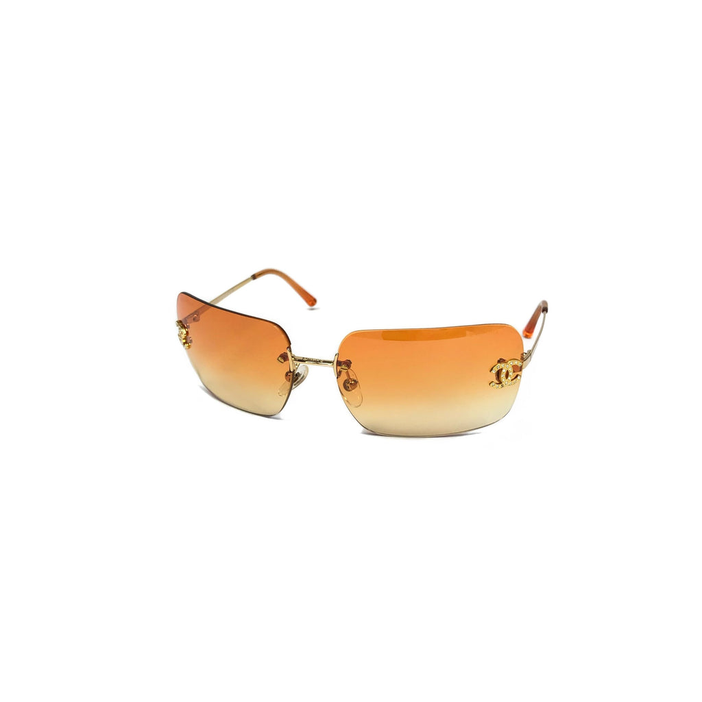 CHANEL RIMLESS SUNGLASSES