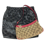 GUCCI MONOGRAM SHOULDER BAG