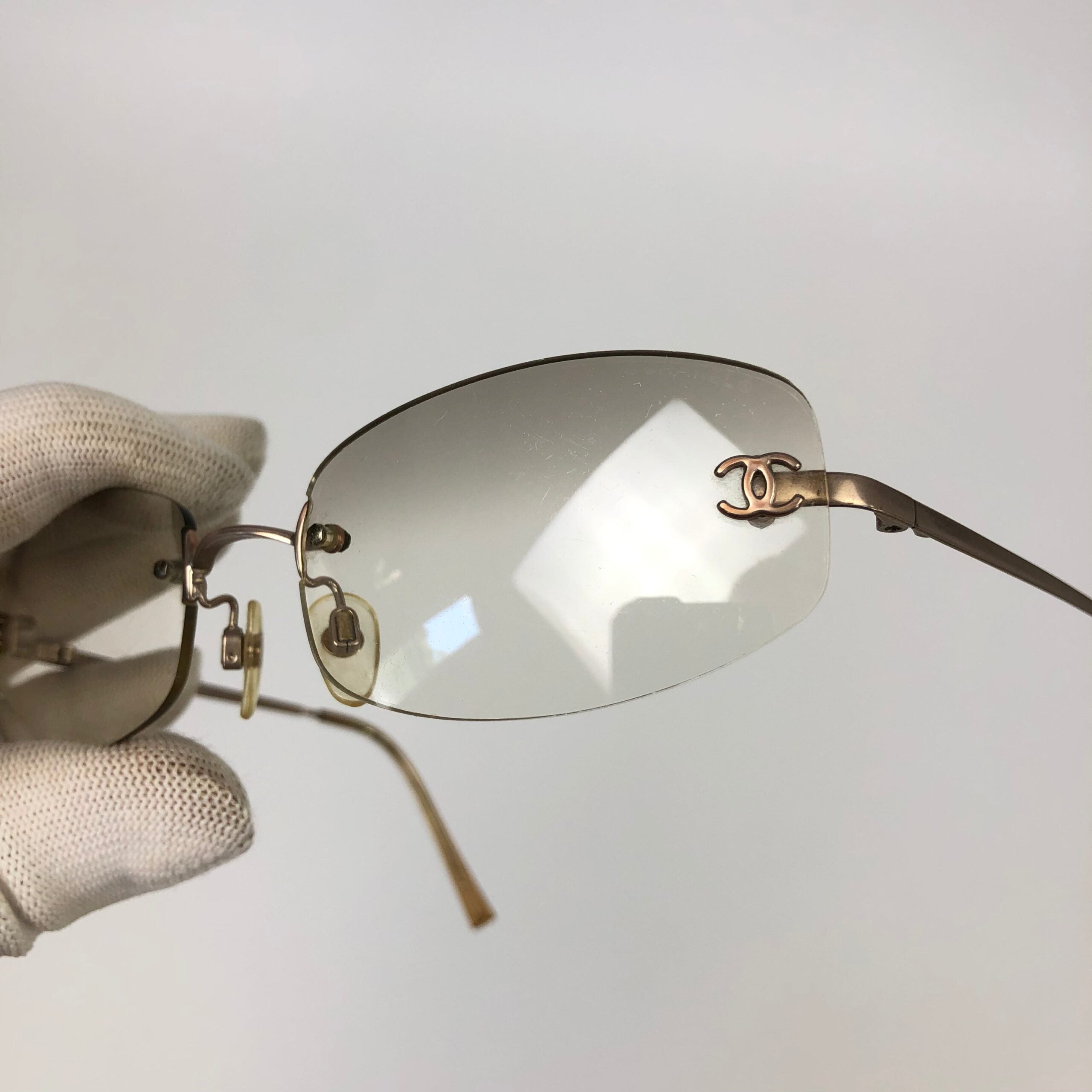 CHANEL RIMLESS SUNGLASSES