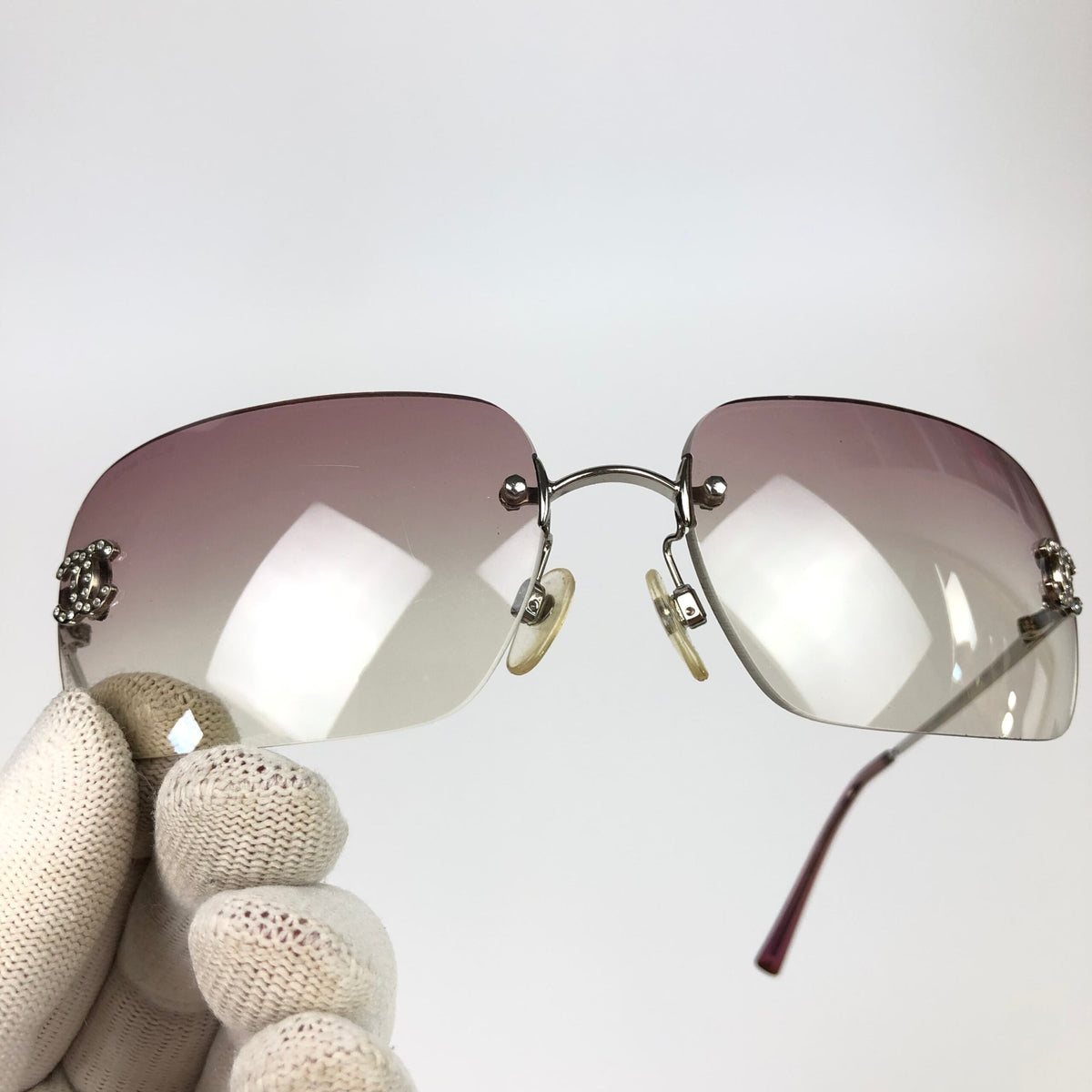 CHANEL RIMLESS SUNGLASSES