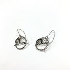 CHRISTIAN DIOR MONOGRAM EARRINGS