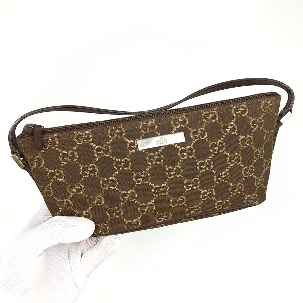GUCCI MONOGRAM SHOULDER BAG