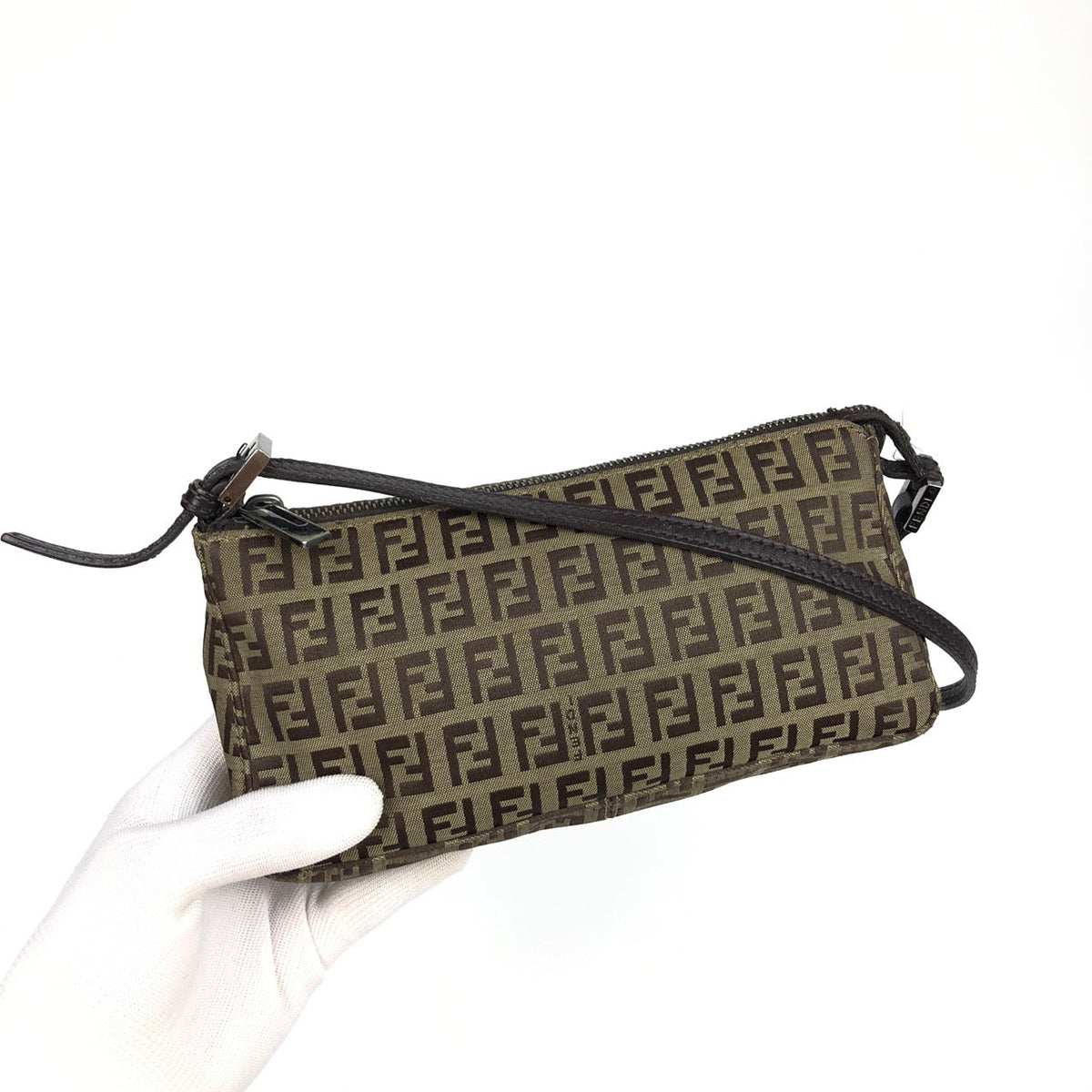 FENDI ZUCCA SHOULDER BAG