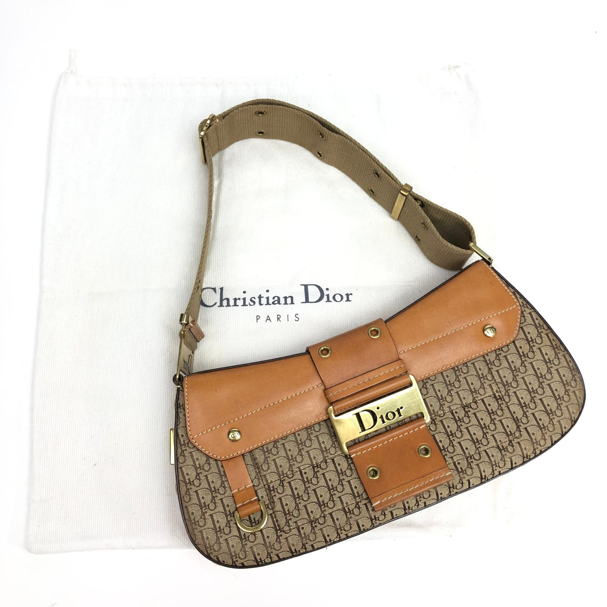 CHRISTIAN DIOR COLUMBUS SHOULDER BAG